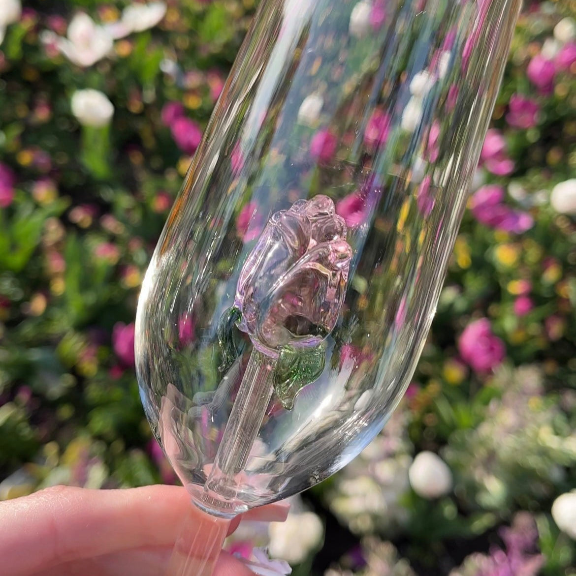 Crystal Rose Glass